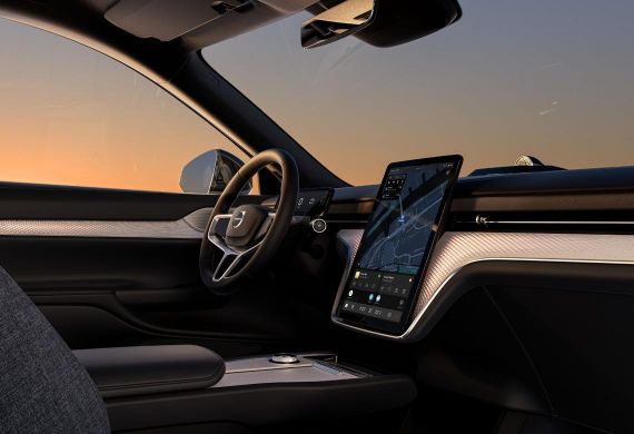 Interiér vozu Volvo EX90