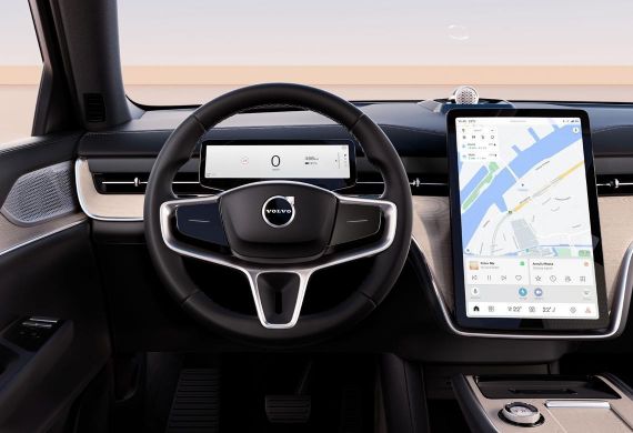 Interiér vozu Volvo EX90
